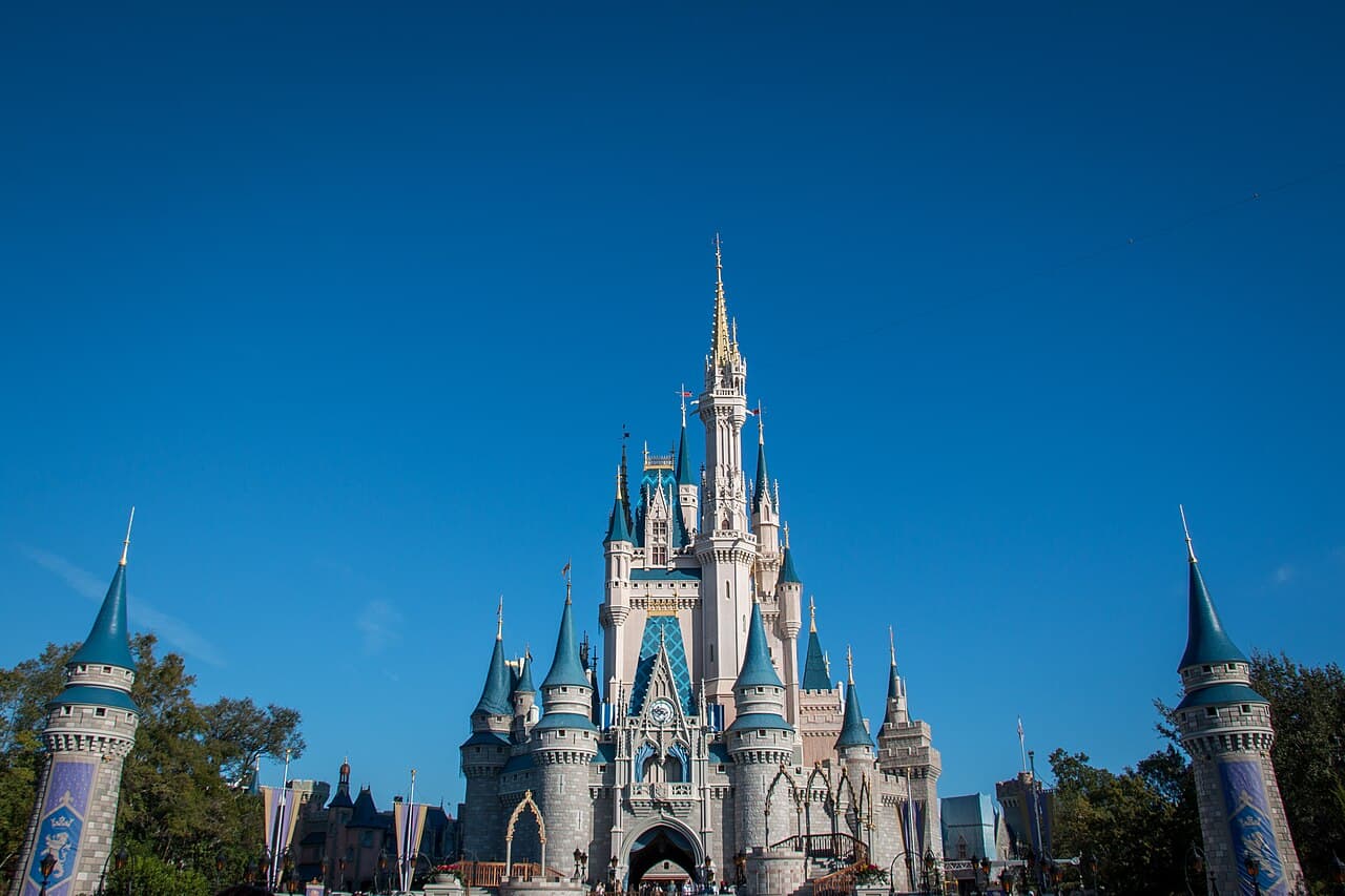 Castelo da Cinderela no Magic Kingdom, em Orlando